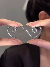 Twisted Heart Earrings
