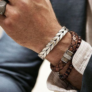Roman Knit Bracelet
